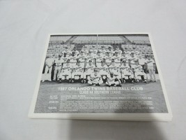 60+ 1987 Orlando Twins Minor League Baseball Team Photo Cardstock Origin... - £47.17 GBP
