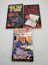 Lot Of (3) Young Adult Horror Mystery Paperback Books RL Stine Edgar Allan Poe - £28.02 GBP