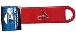 St Louis Cardinals Vinyl Coated Bottle Opener Barware Kitchen Tailgate M... - $6.77