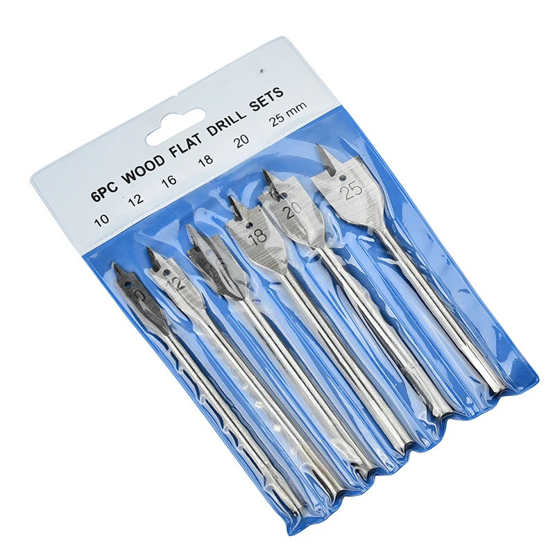 UCHEER 6pcs/set flat drill bits  3-point wor opener with hexagonal handle  wor t - £171.01 GBP