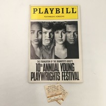 1991 Playbill Playwrights Horizons The 1991 10th Young Playwrights Festival - $19.00