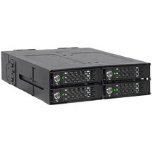 Icy Dock MB720M2K-B TOUGHARMOR MB720M2K-B 4 BAY M.2 NVME SSD MOBILE RACK... - $564.43
