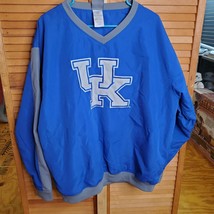 VTG Kentucky Wildcats University Mens Size L Pullover Windbreaker Jacket UK - £19.37 GBP