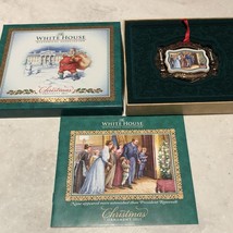 White House 2011 Christmas Ornament Honors Teddy Roosevelt Santa Obama New - £9.32 GBP