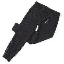 NWT J Brand Arkin in Black Luxe Sateen Stretch Zip Ankle Jogger Pants 31 - £33.47 GBP