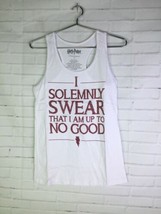 Harry Potter I Solemnly Swear That I Am Up To No Good Tank Top Women’s Juniors S - £10.89 GBP