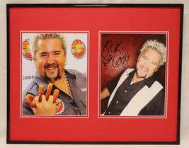 Guy Fieri Signed Framed 16x20 Photo Display Diners Drive-Ins Dives - £101.23 GBP