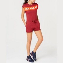 Fila Womens Costanza Romper Tibetan Red - £29.77 GBP