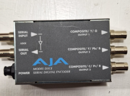 AJA D5CE SDI to Component/Composite Analog Video Converter - $738.87 MXN