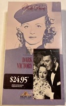 Dark Victory Vhs Bette Davis Humphrey Bogart Ronald Reagan B&amp;W 1939 New Sealed - £7.82 GBP