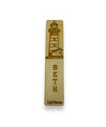 Bookmark - PERSONALIZED Lighthouse - Birch wood - $16.17 CAD