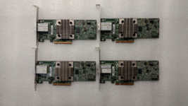 Lot of 4 HPE H241 (750054-001) 12Gbps 2-Ports Ext PCI-e 3.0 Full Height ... - $198.00