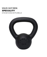 5LB Solid Cast Iron Kettlebell, Strength &amp; Muscle Training Essential - $562.47 MXN
