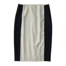NWT J.Crew Pencil in Vintage Champagne Colorblock Super 120s Wool Skirt 00 - £27.68 GBP