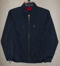 EXCELLENT WOMENS Catalina NAVY BLUE PLAID LINED WINDBREAKER JACKET   SIZE S - £20.14 GBP