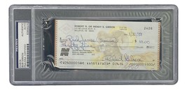 Bob Gibson St. Louis Cardinals Signed Slabbed  Bank Check #2426 PSA/DNA - £100.77 GBP