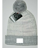 NWT GIRL’S UNDER ARMOUR GRAY/WHITE POM POM BEANEE 1281867 - $25.97 CAD