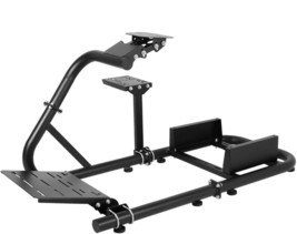 AMN Driving Game Sim Racing Simulator Frame Stand for Wheel Pedals Xbox ... - £308.80 GBP