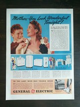 Vintage 1939 General Electric Appliances Full Page Original Ad - 422 - $6.64