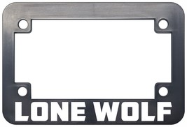 Lone Wolf Motorcycle License Plate Frame Holder - £8.56 GBP+
