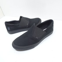 Chrome Industries Dima 2.0 Black/Black Canvas Slip-On Shoes Mens Size 7 - $35.99