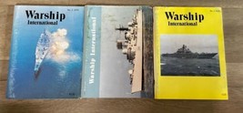Warship International Magazine 1979 1980 Lot Of 3 - $50.00