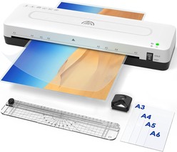 Laminator Machine 13Inch Laminating Machine - A3 Lamination Machine with 20 - £31.96 GBP