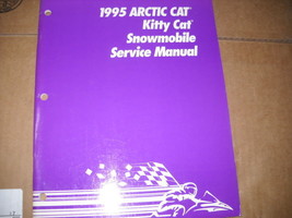 1995 Arctic Cat Kitty Chat Service Réparation Atelier Manuel OEM 2255-125 - $9.98