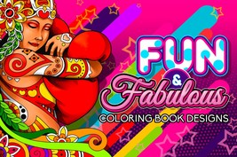 20 COLORING PAGES Adult Coloring Book (Volume 1); Fun Modern Designs to Color; M - £0.81 GBP