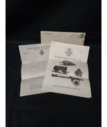 Rare 1920 MARTIN FIFTH WHEEL Logging Trailers BROCHURE Early Semi Trucking  - $27.87