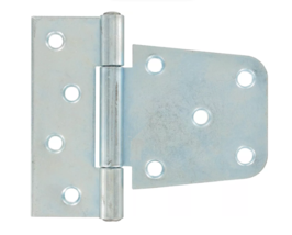 Hardware Essentials 851948 Heavy Duty Gate T-Hinge, Zinc, 4x4/2x4 - $29.48