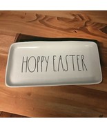 Rae Dunn HOPPY EASTER platter Large  Serving Tray Rectangle Artisan Coll... - £19.46 GBP