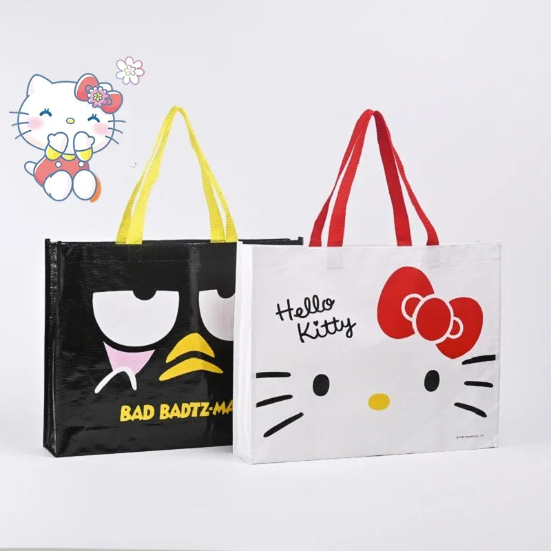 Kawaii Sanrio Handbag Hello Kittys Cute Anime Summer Outdoors Shopping - £13.95 GBP