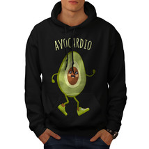 Avocado Cardio Run Sweatshirt Hoody Funny Men Hoodie - $20.99