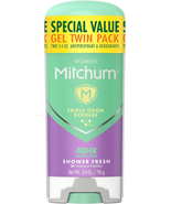 TWIN PACK Mitchum Women&#39;s Deodorant Antiperspirant Gel Stick 3.4 oz Show... - $10.09