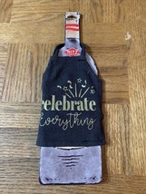 Wine Bottle Apron Celebrate Everything - £8.50 GBP
