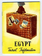 1954 Egypt Tourist Information Book Land of Sunshine Comfort Romance &amp; History - £17.04 GBP