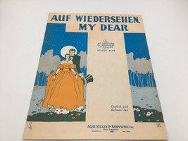 Auf Wiedersehen My Dear Sheet Music Vintage 1932 - £9.70 GBP