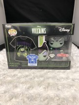 Funko POP! Villains: Maleficent POP &amp; Tee Size Large - (Target Exclusive) Sealed - £20.70 GBP