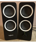 Logitech Z200 10W Multimedia Speakers - Black W/ White Trim - Tested &amp; W... - $360.93 MXN