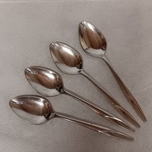 International Silver Revelation Soup Spoons 4 Stainless Steel 7.125&quot; - £13.63 GBP