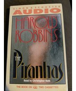Audio Book &quot;THE PIRANHAS&quot; Harold Roberts 2 cass - £7.10 GBP