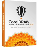 CorelDRAW Home &amp; Student Suite 2018 Software App for Windows PC CDHS2018... - $325.62 CAD