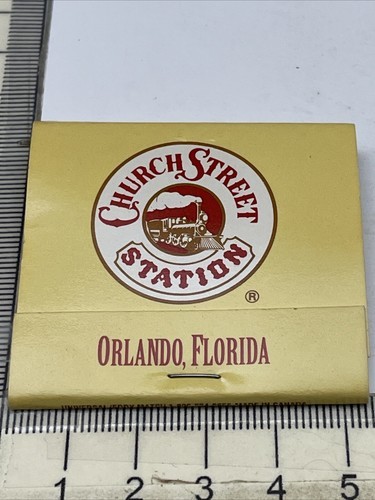 Matchbook Cover  Church Street Station  Rosie O’grady’s Orlando, FL gmg ... - $12.38