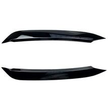 2PCS Car Headlight Eyebrows Headlamp Eyelid Cover Trim ABS For VW  MK6 2019 2020 - £86.29 GBP