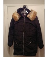 Ladies Hooded Overcoat - $70.00