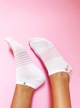 Socks Ankle Pink Bow - $5.80