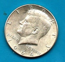1964 D Kennedy Half Dolllar - $25.00
