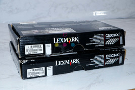 2 OEM Lexmark C520,C522,C524,C530DN,C532N,C534N Photoconductor Unit C53034X - £42.66 GBP