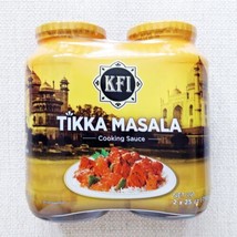 2 x 25 Oz (50 Oz Total) KFI Tikka Masala Indian Cooking Sauce Butter BB 6-2025 - £22.17 GBP